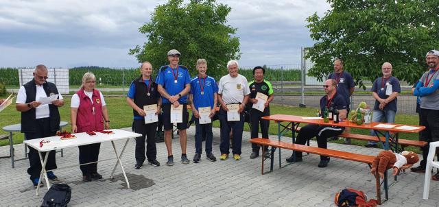 Siegerehrung Blankbogen Masters