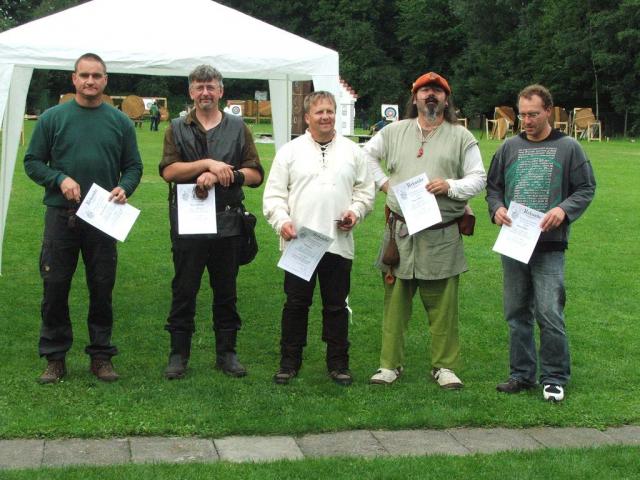 Siegerehrung Holzbogen Herren