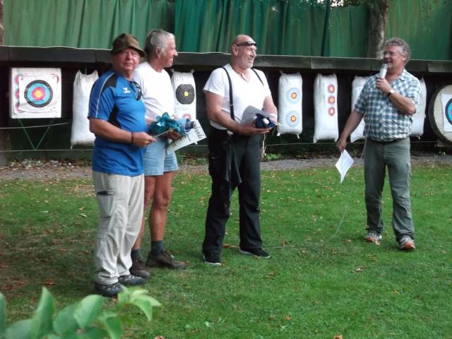 Siegerehrung Bowhunter Herren Altersklasse