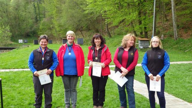 Siegerehrung Blankbogen Damenklasse