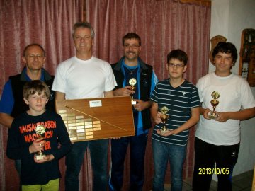 Die Gewinner der einzelnen Klassen beim Goldenen Pfeil 2013